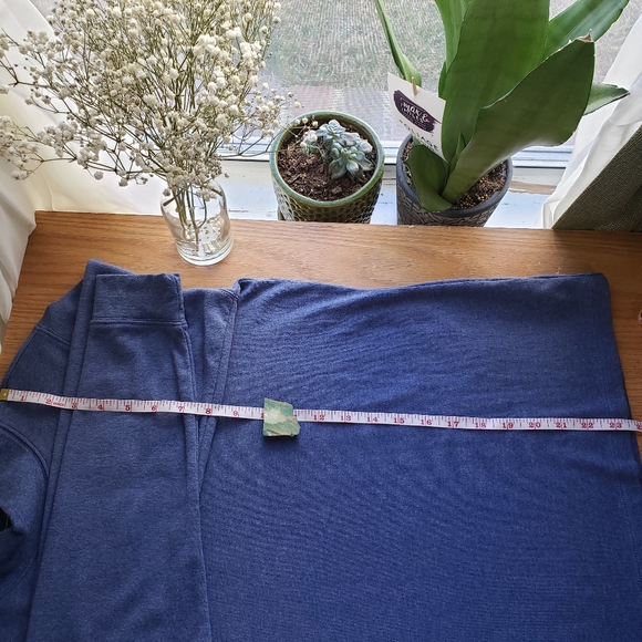 LL Bean Cool Blue turtleneck sweater - Picture 4 of 4